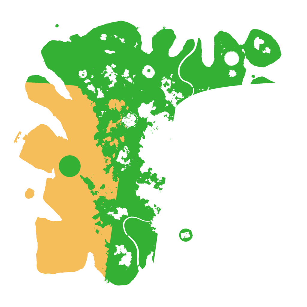 Biome Rust Map: Procedural Map, Size: 3750, Seed: 199080290