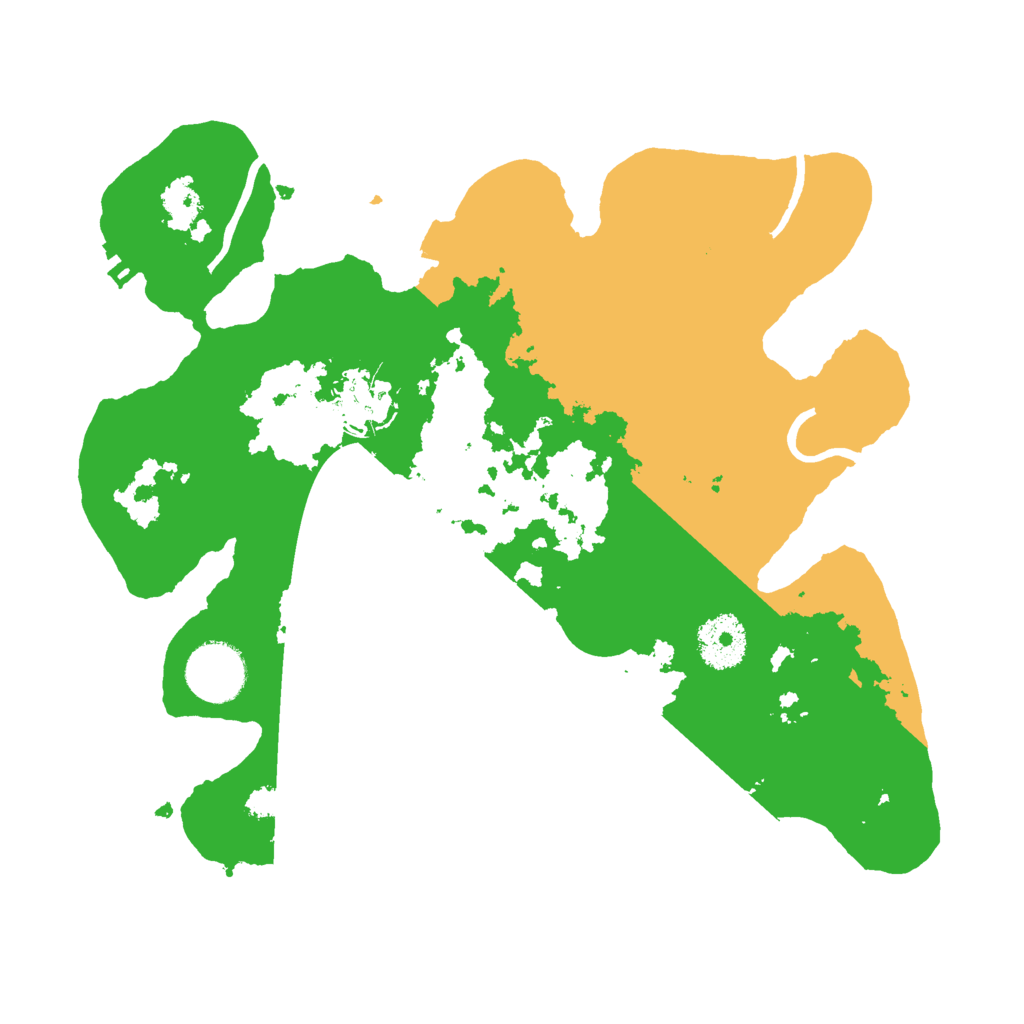 Biome Rust Map: Procedural Map, Size: 3000, Seed: 778572899