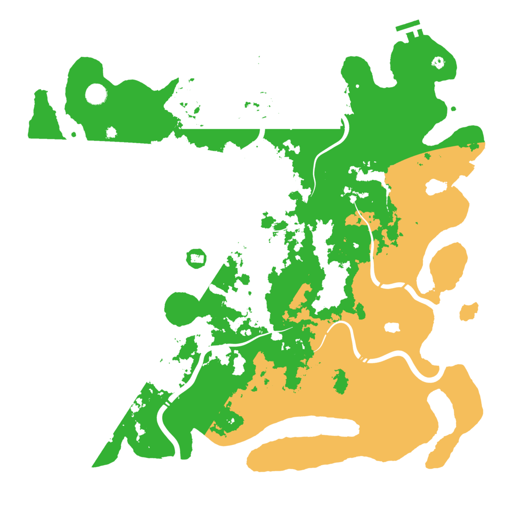 Biome Rust Map: Procedural Map, Size: 4250, Seed: 334481304