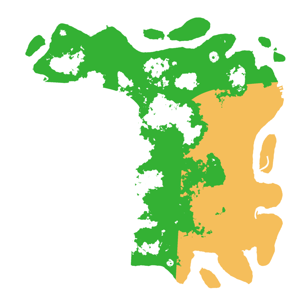 Biome Rust Map: Procedural Map, Size: 4500, Seed: 1224224535