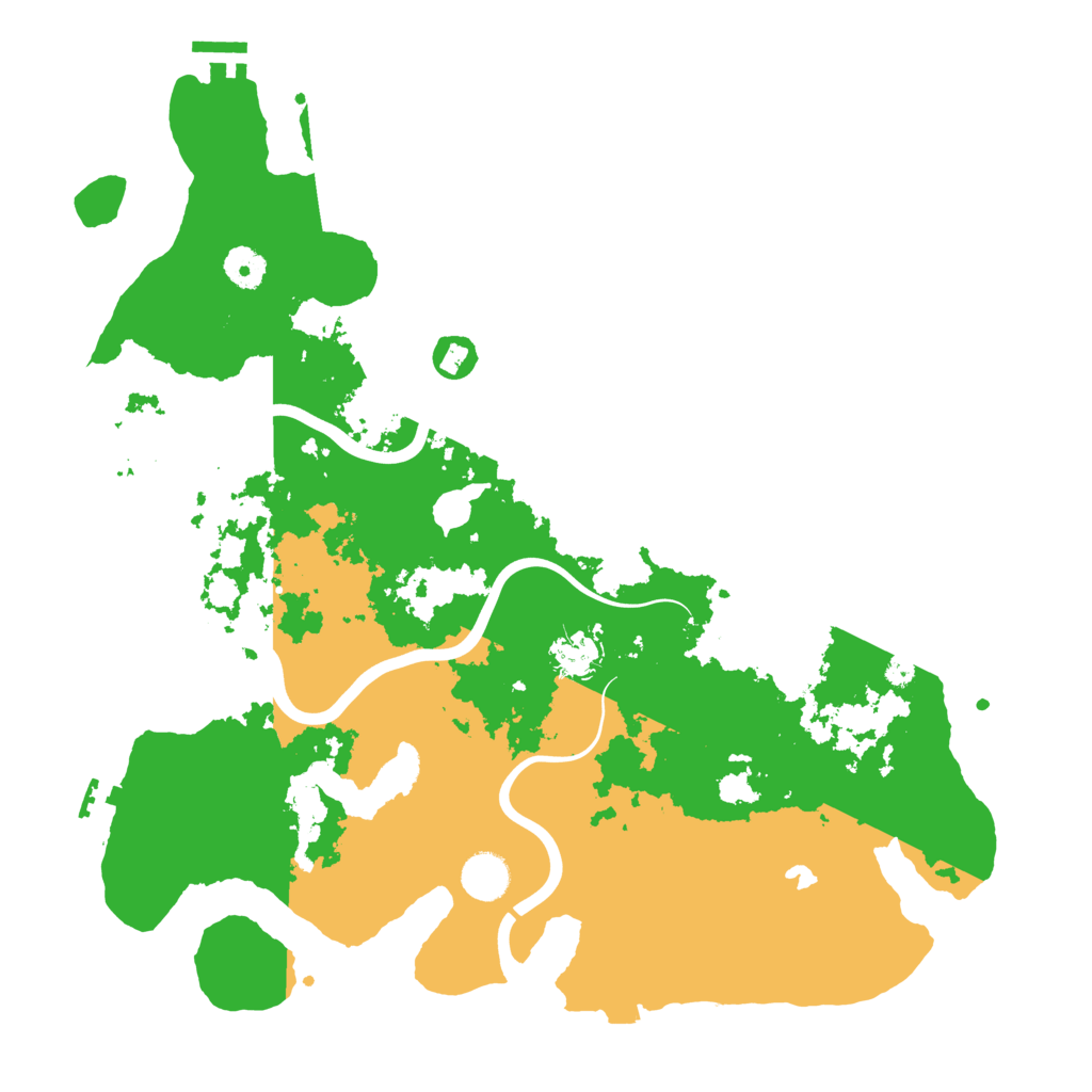 Biome Rust Map: Procedural Map, Size: 4000, Seed: 1129361665