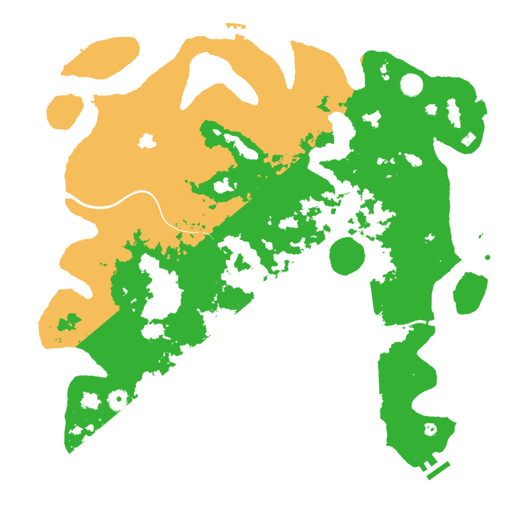 Biome Rust Map: Procedural Map, Size: 4000, Seed: 1553505893