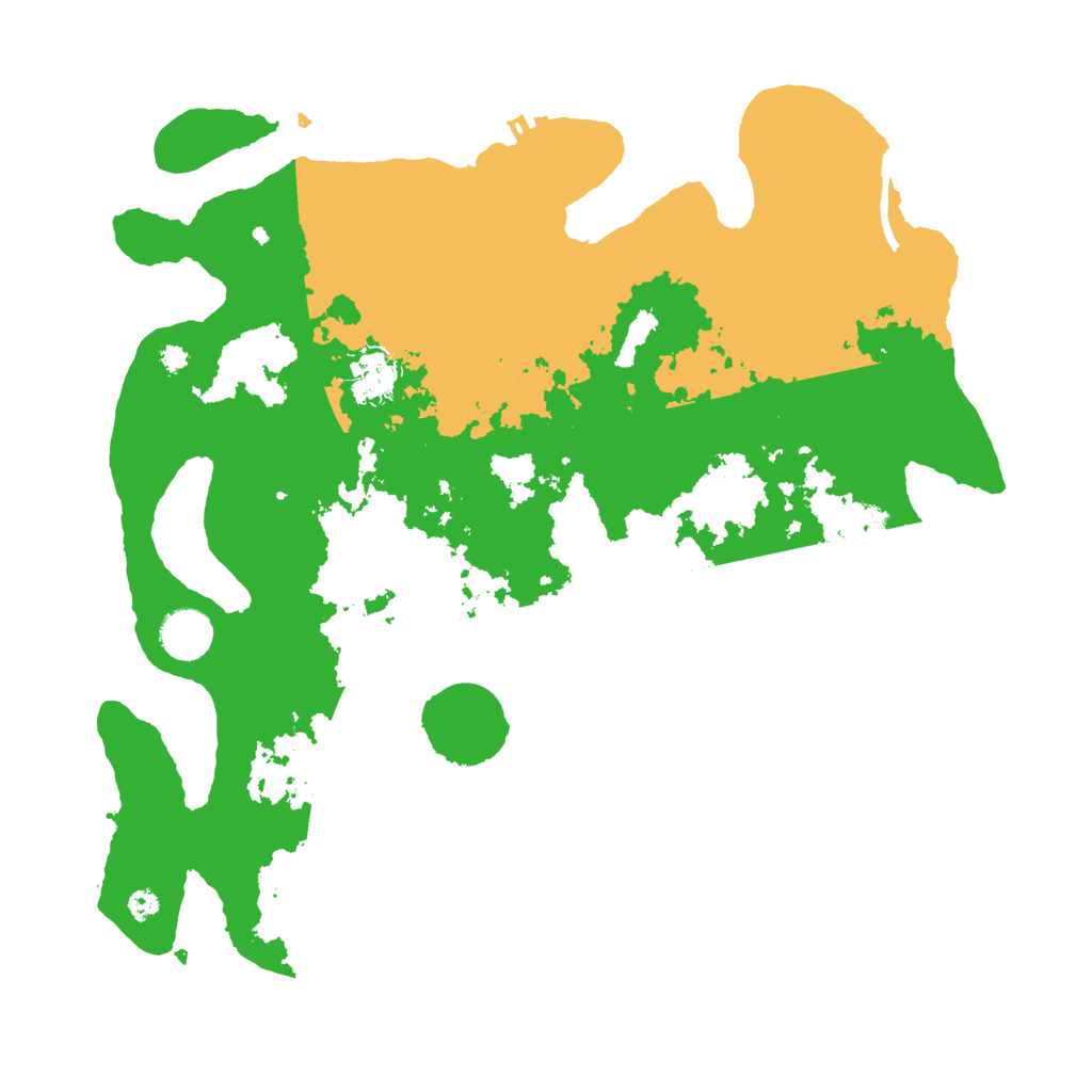 Biome Rust Map: Procedural Map, Size: 3700, Seed: 446724523