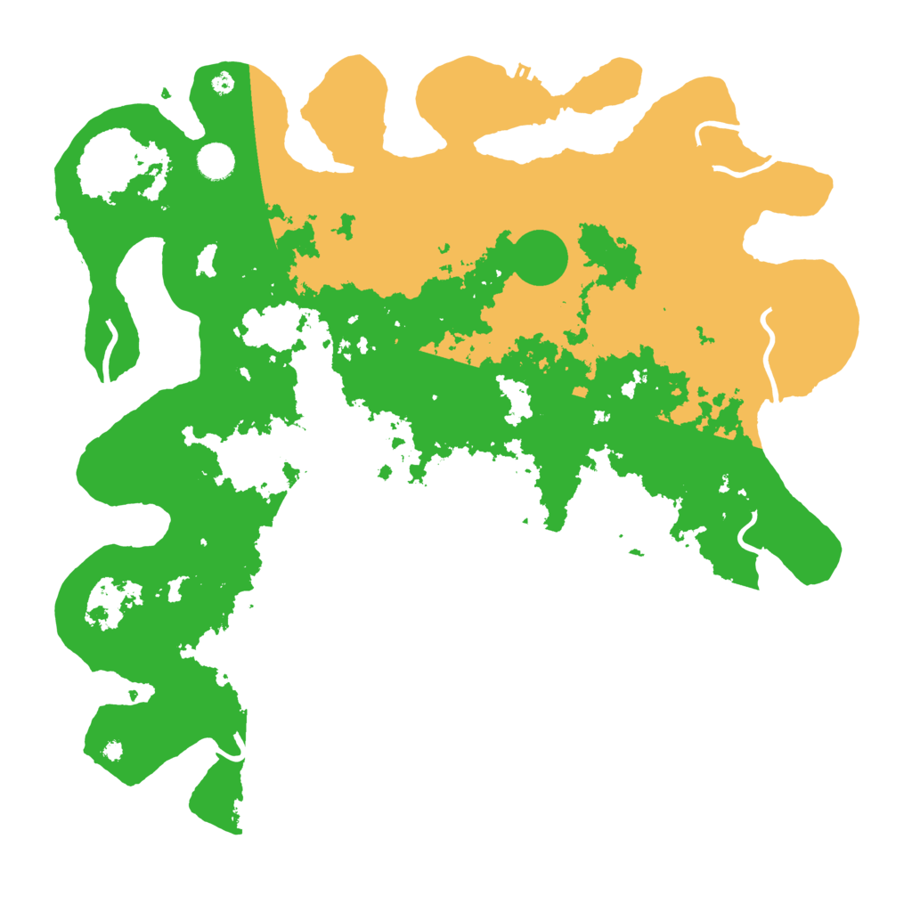 Biome Rust Map: Procedural Map, Size: 4300, Seed: 123578