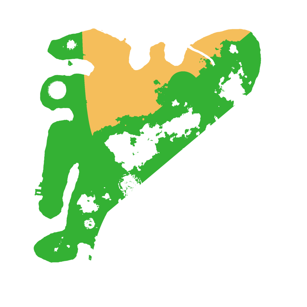 Biome Rust Map: Procedural Map, Size: 3000, Seed: 1896812814