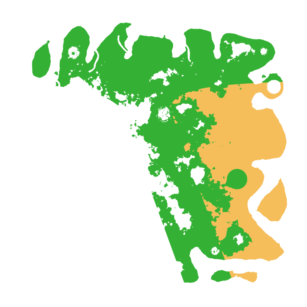 Biome Rust Map: Procedural Map, Size: 4000, Seed: 233216762