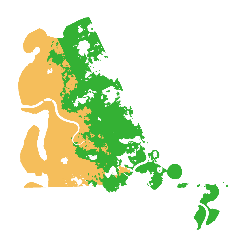 Biome Rust Map: Procedural Map, Size: 4500, Seed: 29760045