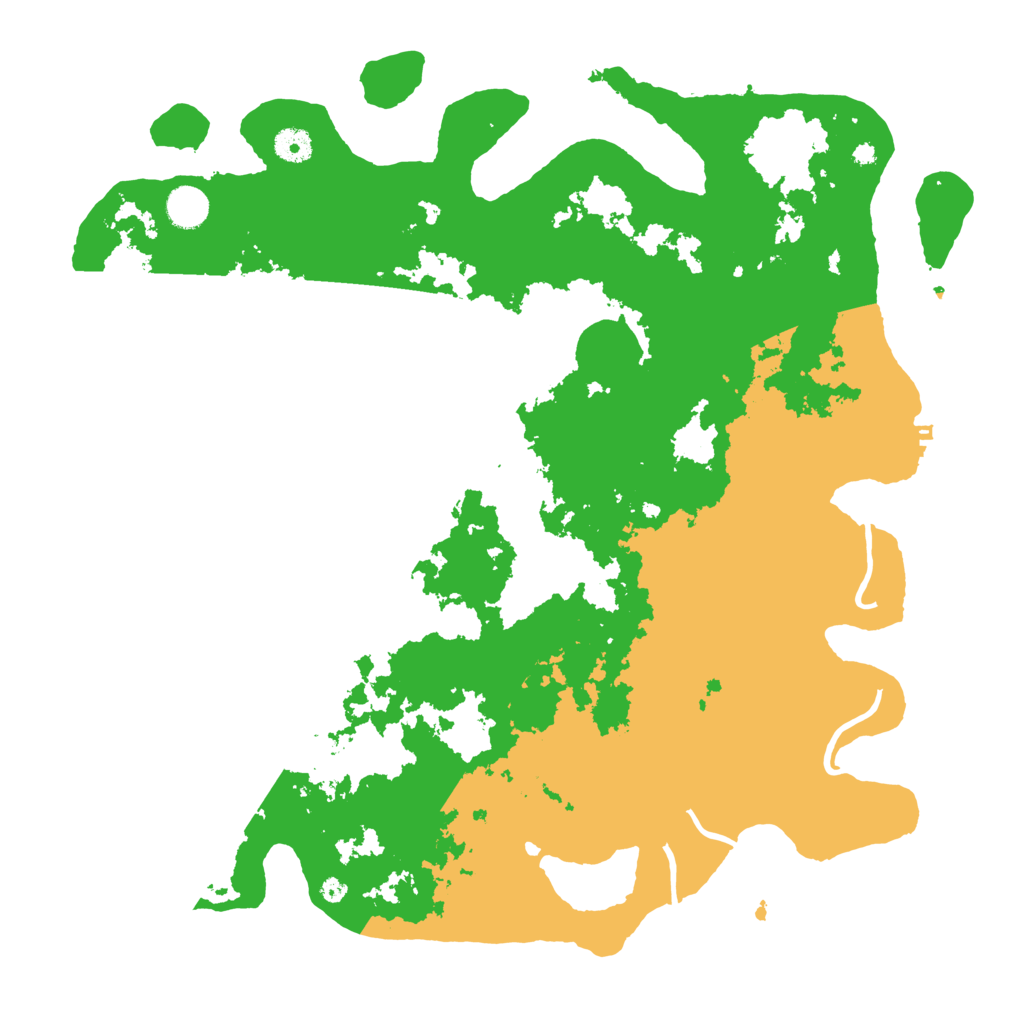 Biome Rust Map: Procedural Map, Size: 4250, Seed: 532881374