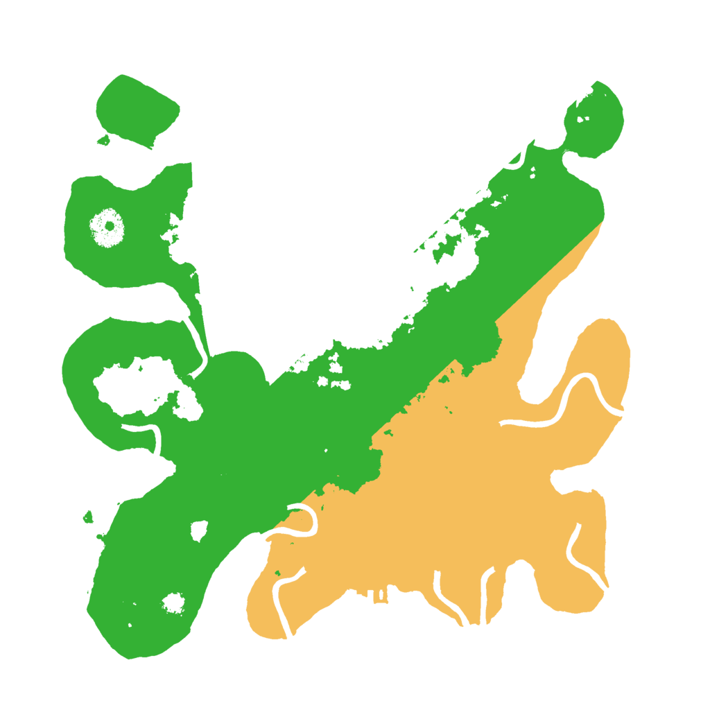 Biome Rust Map: Procedural Map, Size: 3000, Seed: 2947038