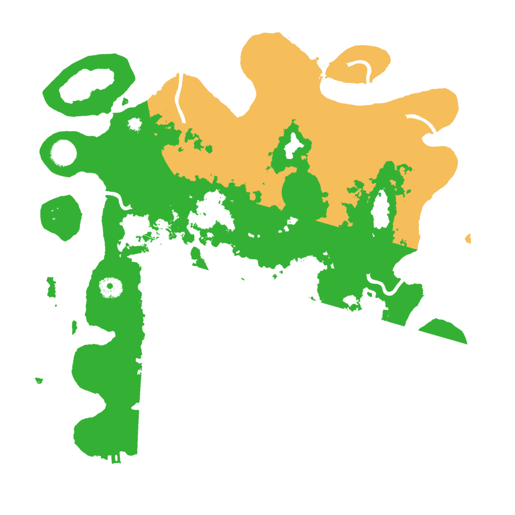 Biome Rust Map: Procedural Map, Size: 3500, Seed: 31490930