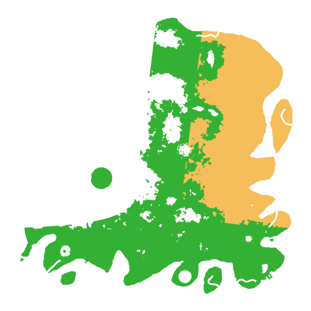 Biome Rust Map: Procedural Map, Size: 4300, Seed: 17216