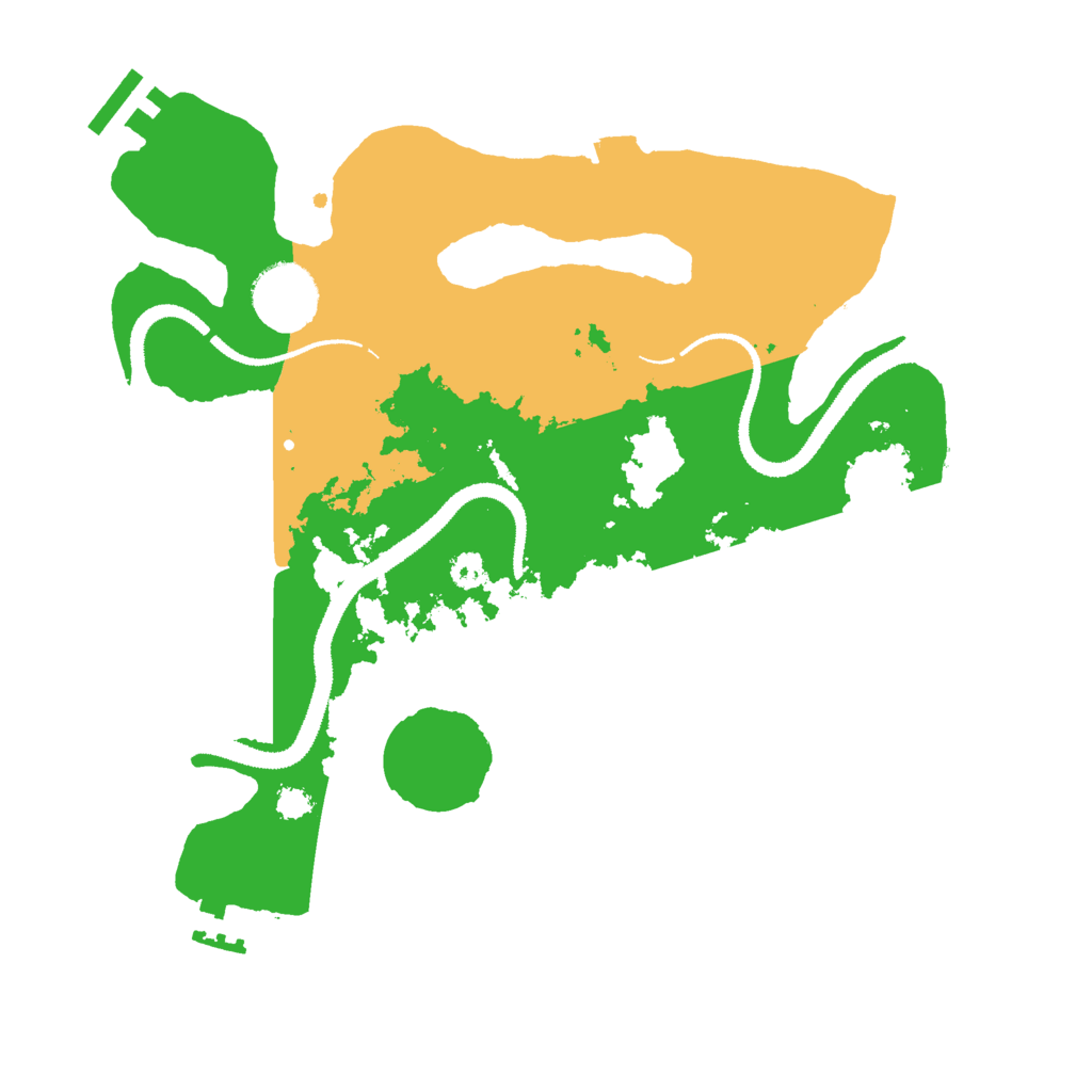 Biome Rust Map: Procedural Map, Size: 3000, Seed: 1656858964