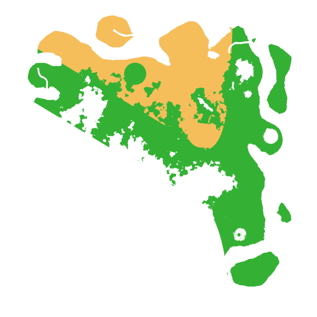 Biome Rust Map: Procedural Map, Size: 3800, Seed: 552444