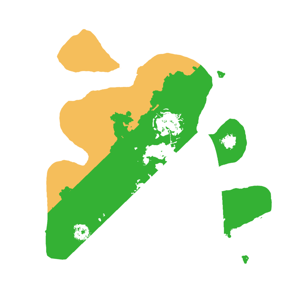 Biome Rust Map: Procedural Map, Size: 2000, Seed: 138081137