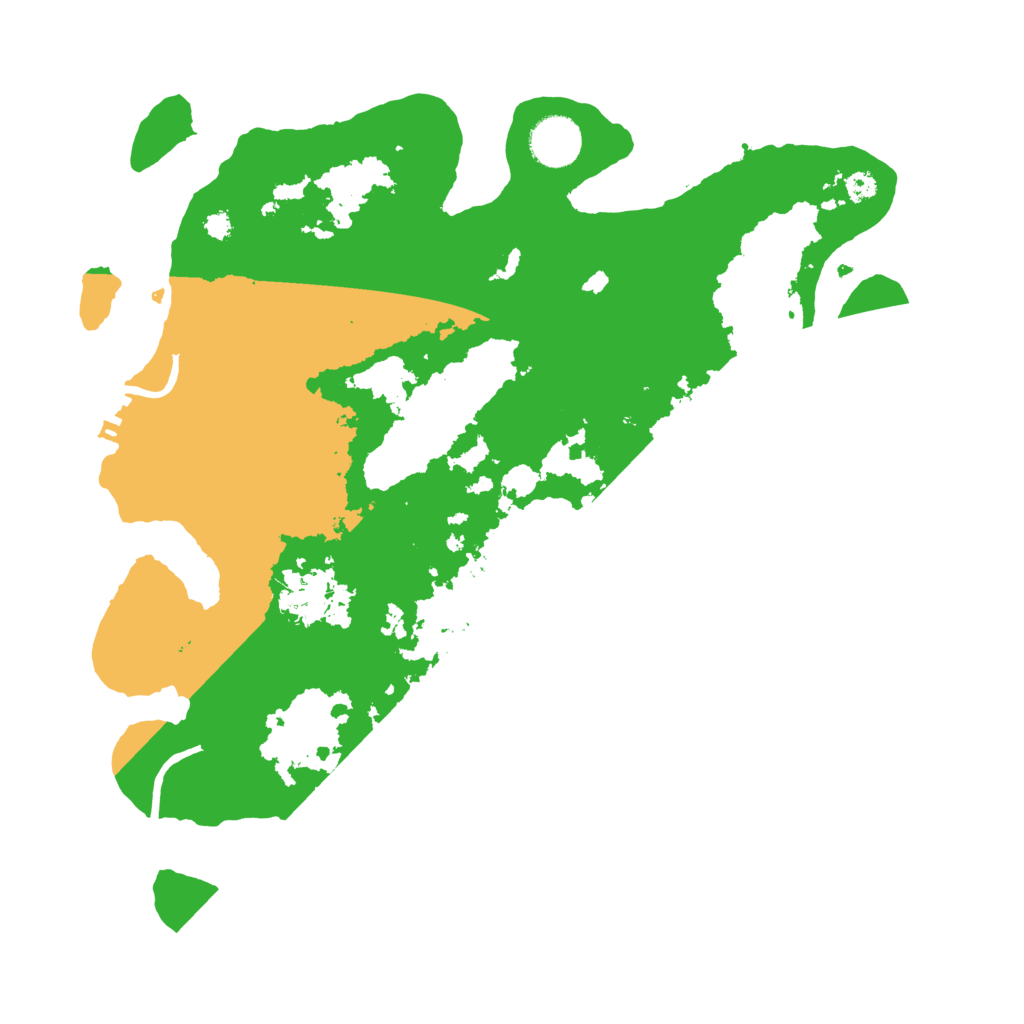 Biome Rust Map: Procedural Map, Size: 3500, Seed: 509432384