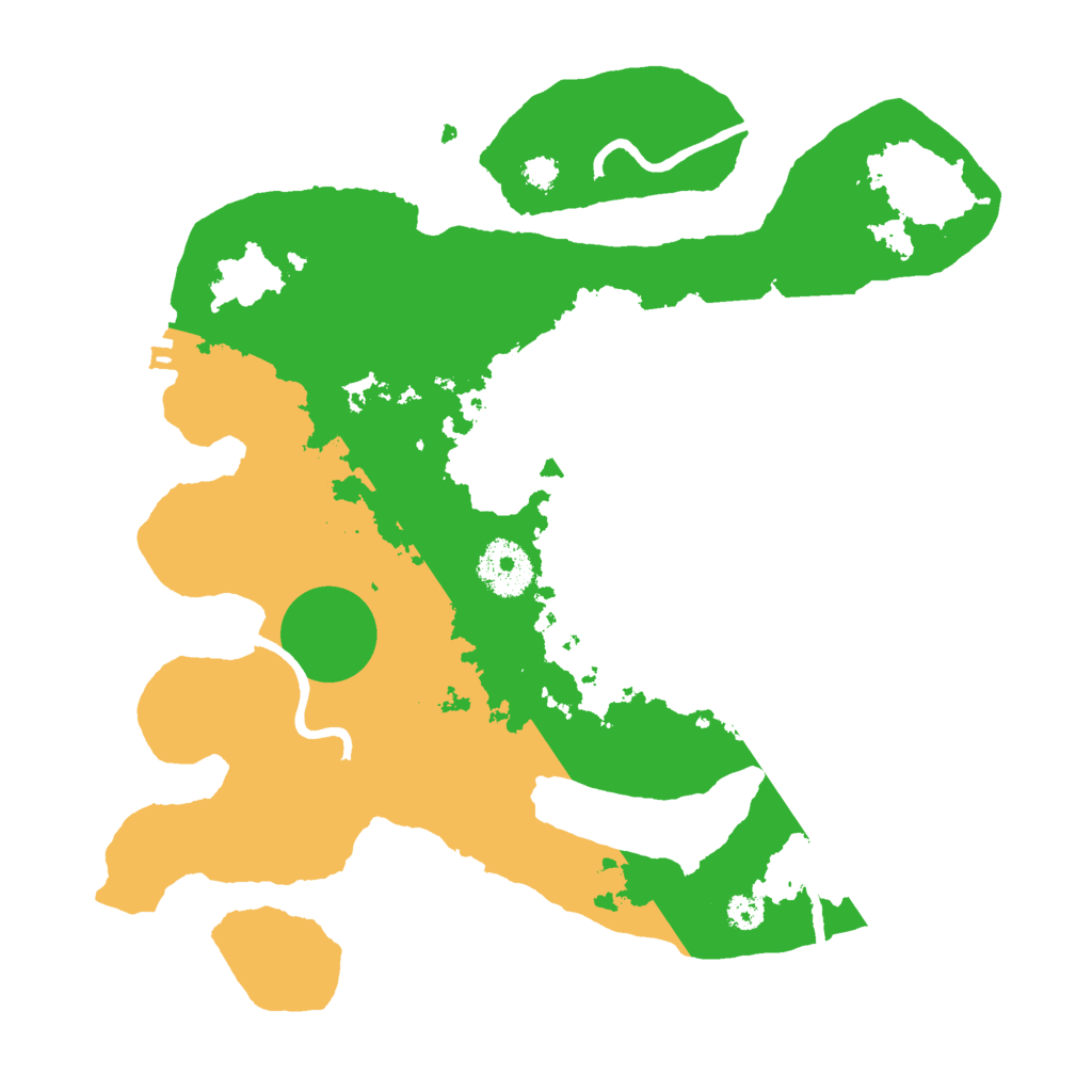 Biome Rust Map: Procedural Map, Size: 3000, Seed: 67355