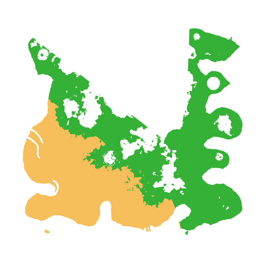 Biome Rust Map: Procedural Map, Size: 3500, Seed: 2130750569