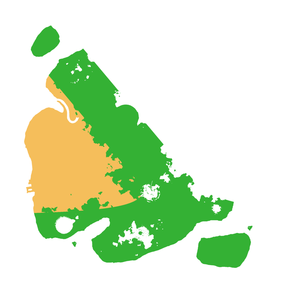 Biome Rust Map: Procedural Map, Size: 3000, Seed: 30737