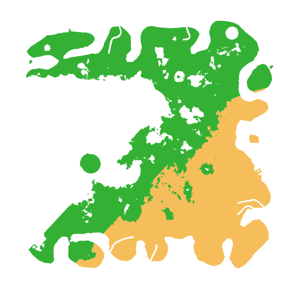 Biome Rust Map: Procedural Map, Size: 4000, Seed: 9828138