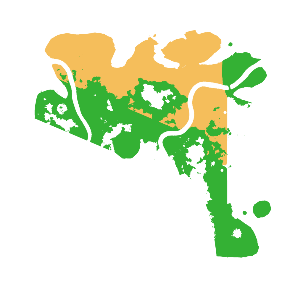 Biome Rust Map: Procedural Map, Size: 3000, Seed: 1372965750