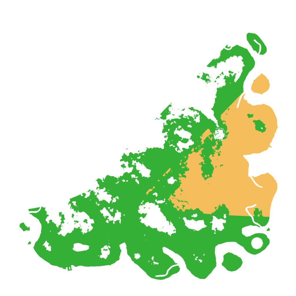 Biome Rust Map: Procedural Map, Size: 4500, Seed: 372203629
