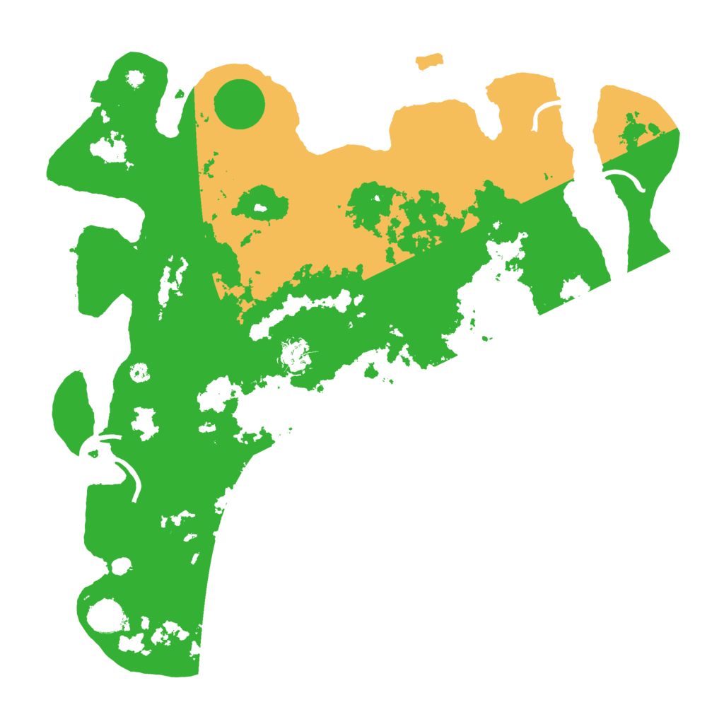 Biome Rust Map: Procedural Map, Size: 3800, Seed: 24901