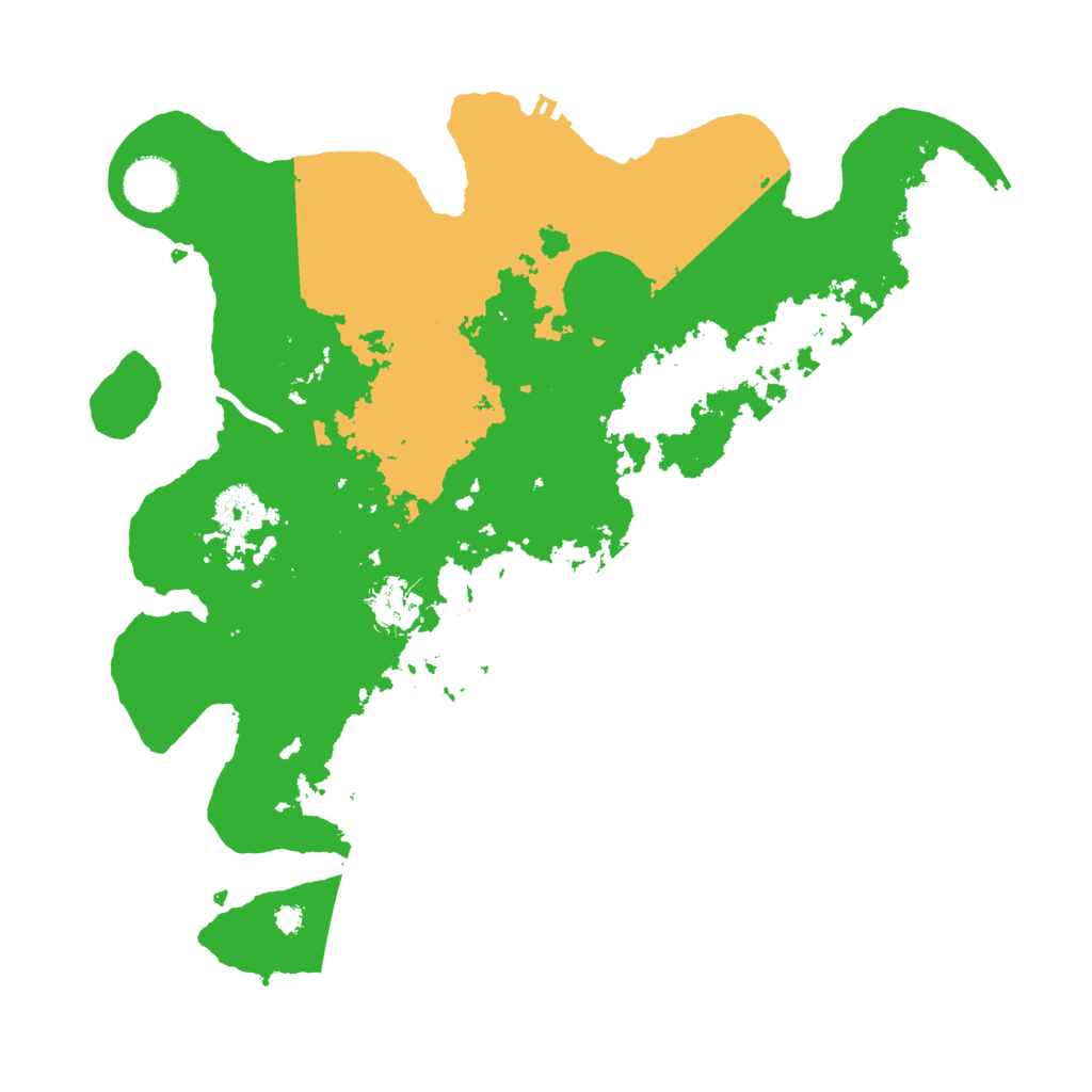 Biome Rust Map: Procedural Map, Size: 3500, Seed: 1606693067