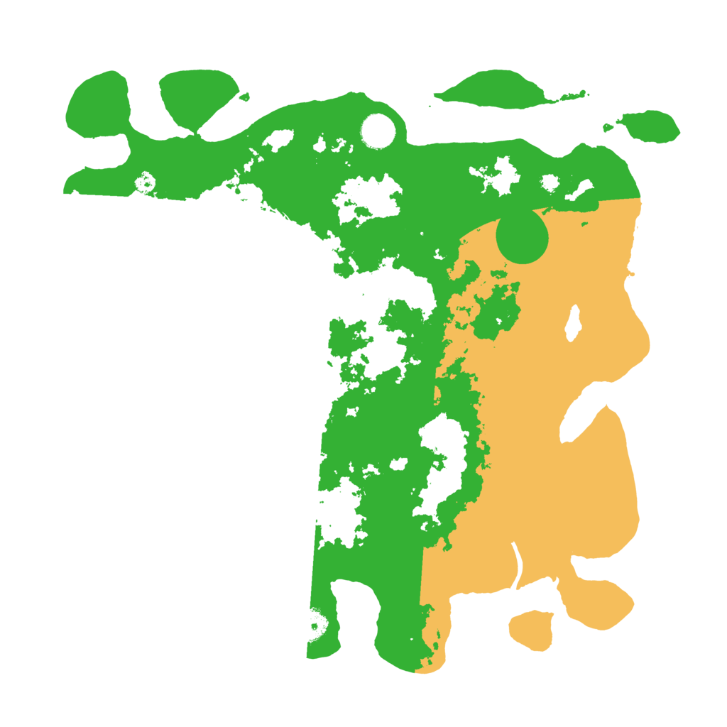 Biome Rust Map: Procedural Map, Size: 3700, Seed: 1530041479