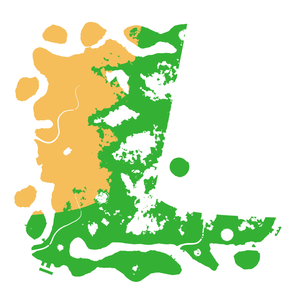 Biome Rust Map: Procedural Map, Size: 4250, Seed: 6781831
