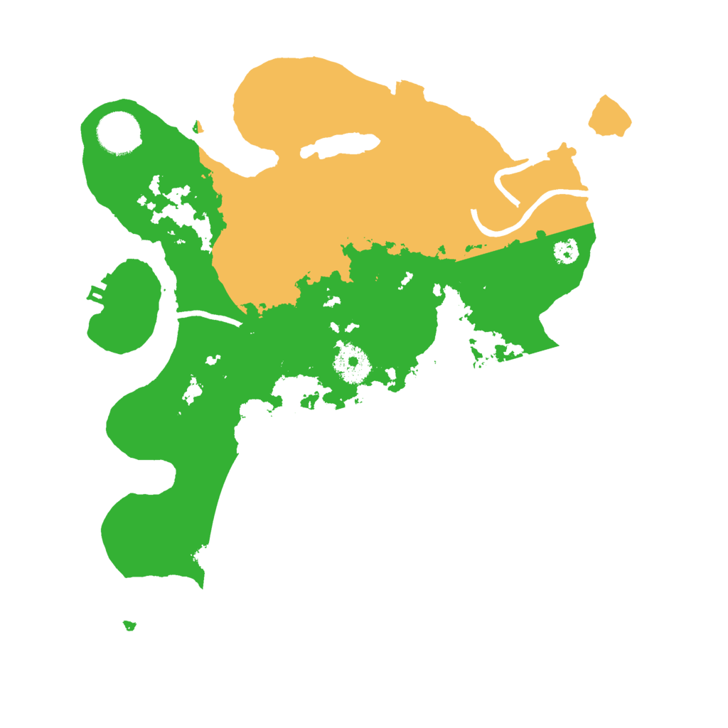 Biome Rust Map: Procedural Map, Size: 3000, Seed: 31010821