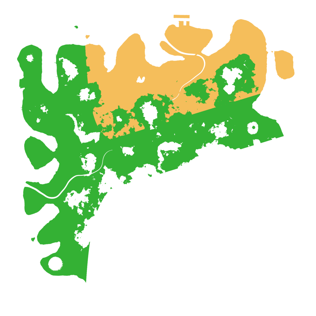 Biome Rust Map: Procedural Map, Size: 4000, Seed: 1656858964
