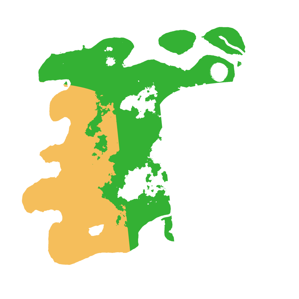 Biome Rust Map: Procedural Map, Size: 3000, Seed: 8865522