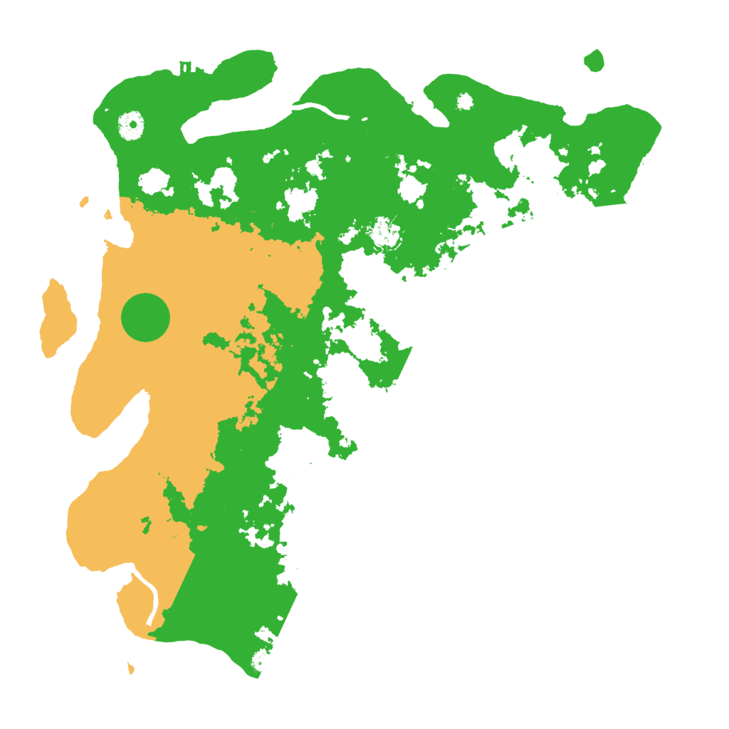 Biome Rust Map: Procedural Map, Size: 3950, Seed: 1435480242