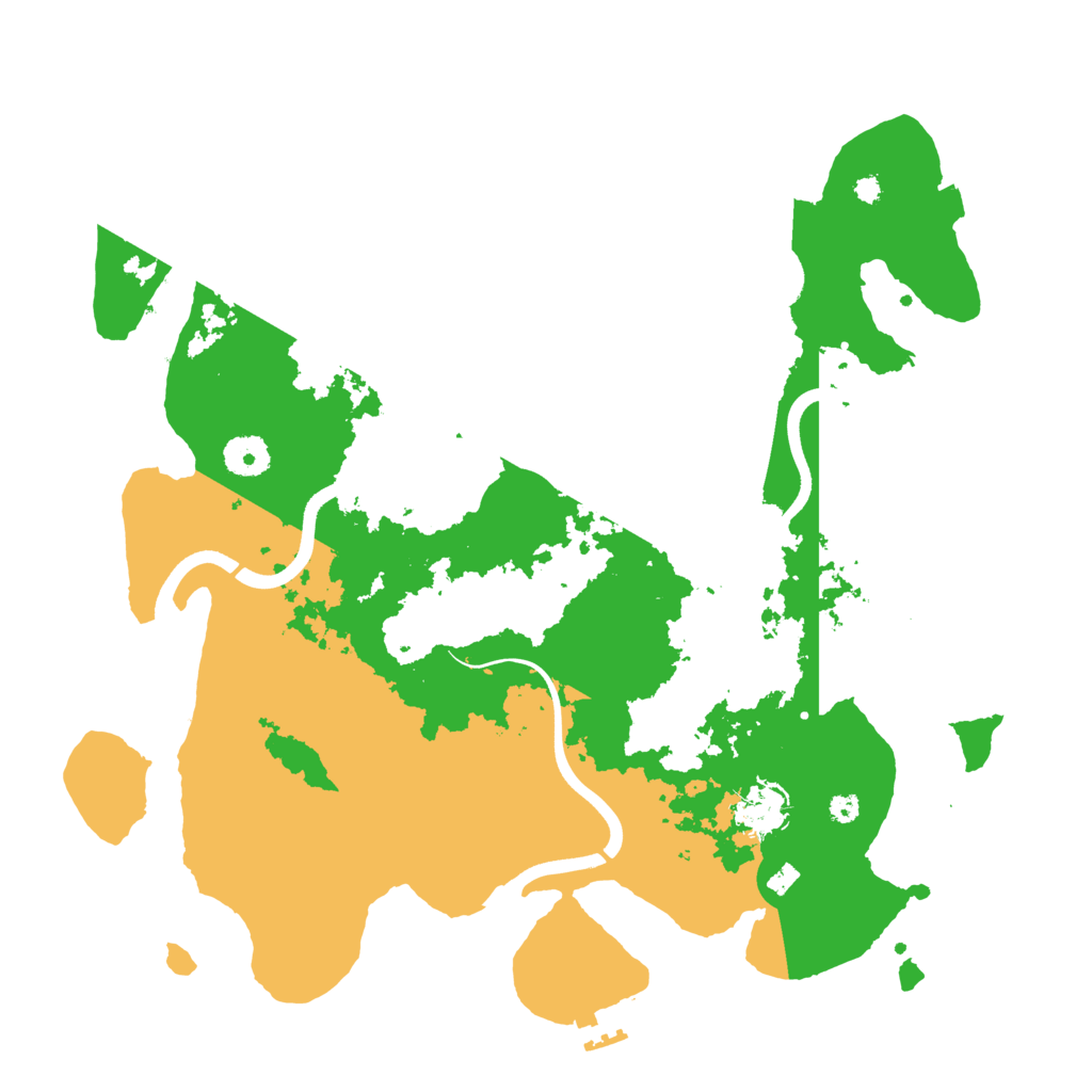 Biome Rust Map: Procedural Map, Size: 3750, Seed: 30505953
