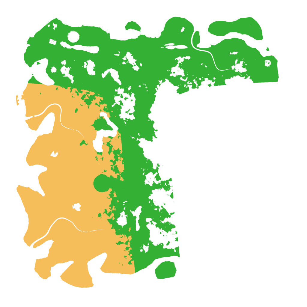 Biome Rust Map: Procedural Map, Size: 4701, Seed: 236