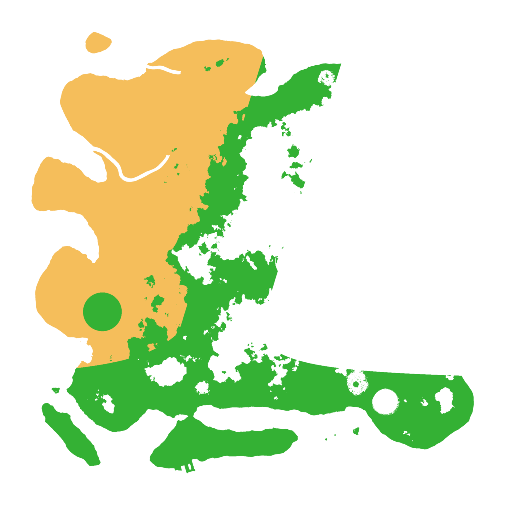 Biome Rust Map: Procedural Map, Size: 3500, Seed: 1723336008