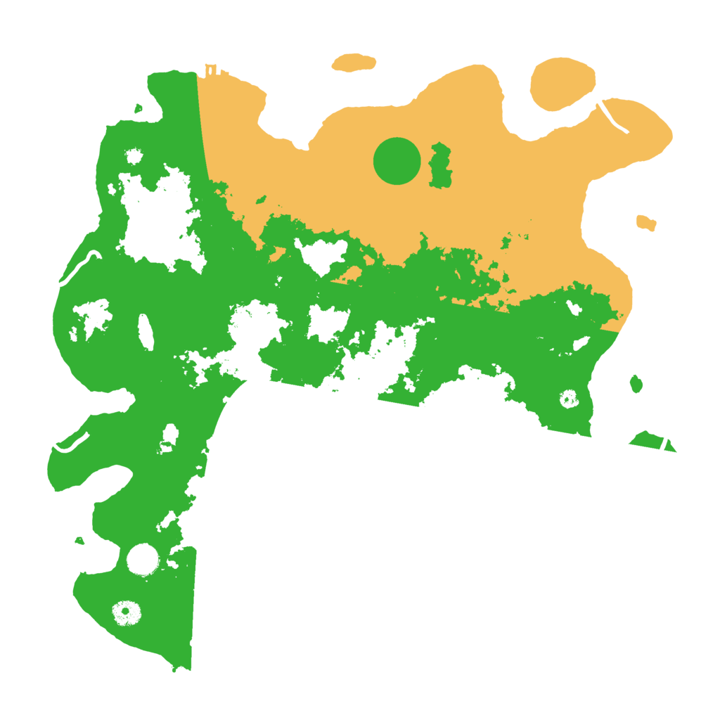 Biome Rust Map: Procedural Map, Size: 4000, Seed: 221531004