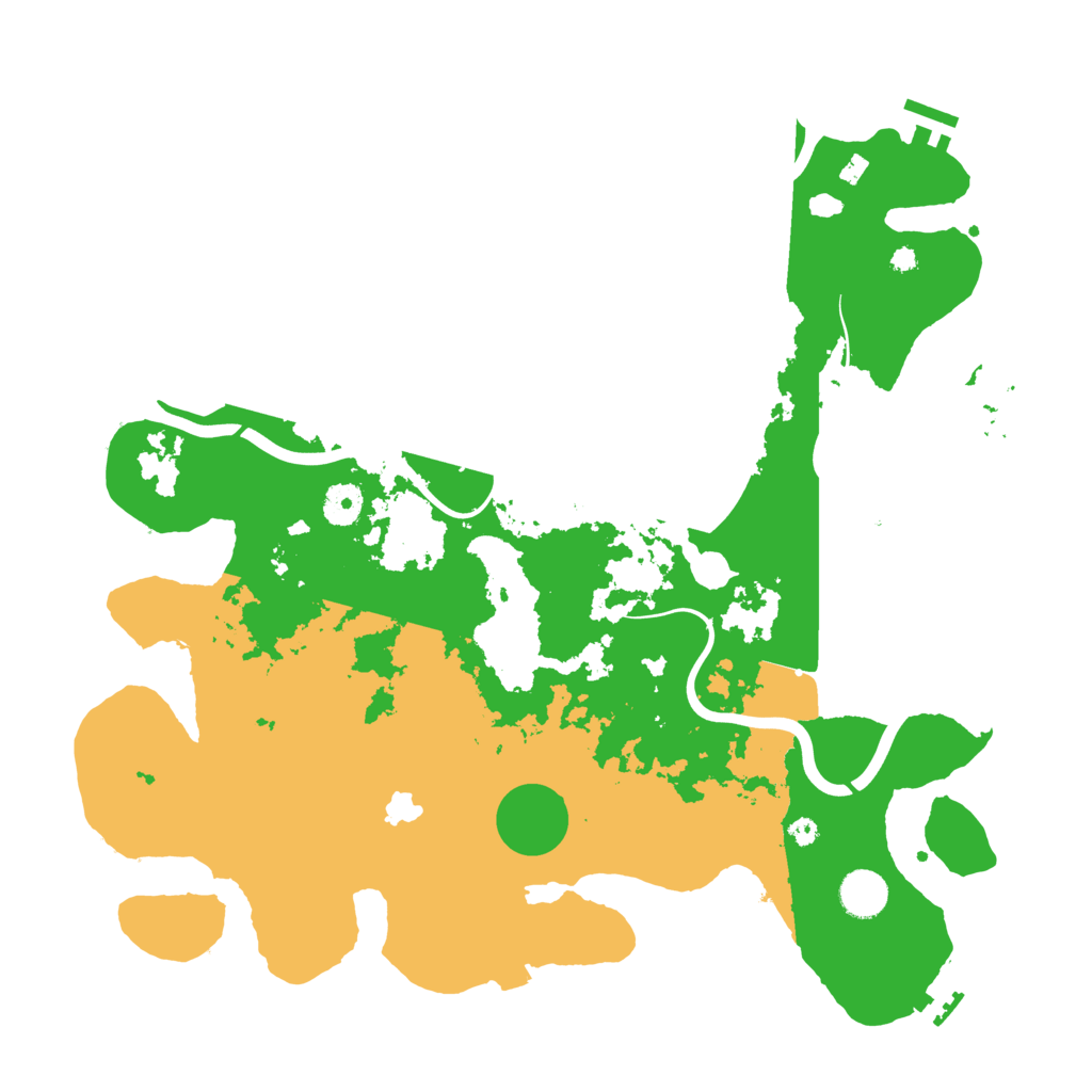 Biome Rust Map: Procedural Map, Size: 4000, Seed: 533017985
