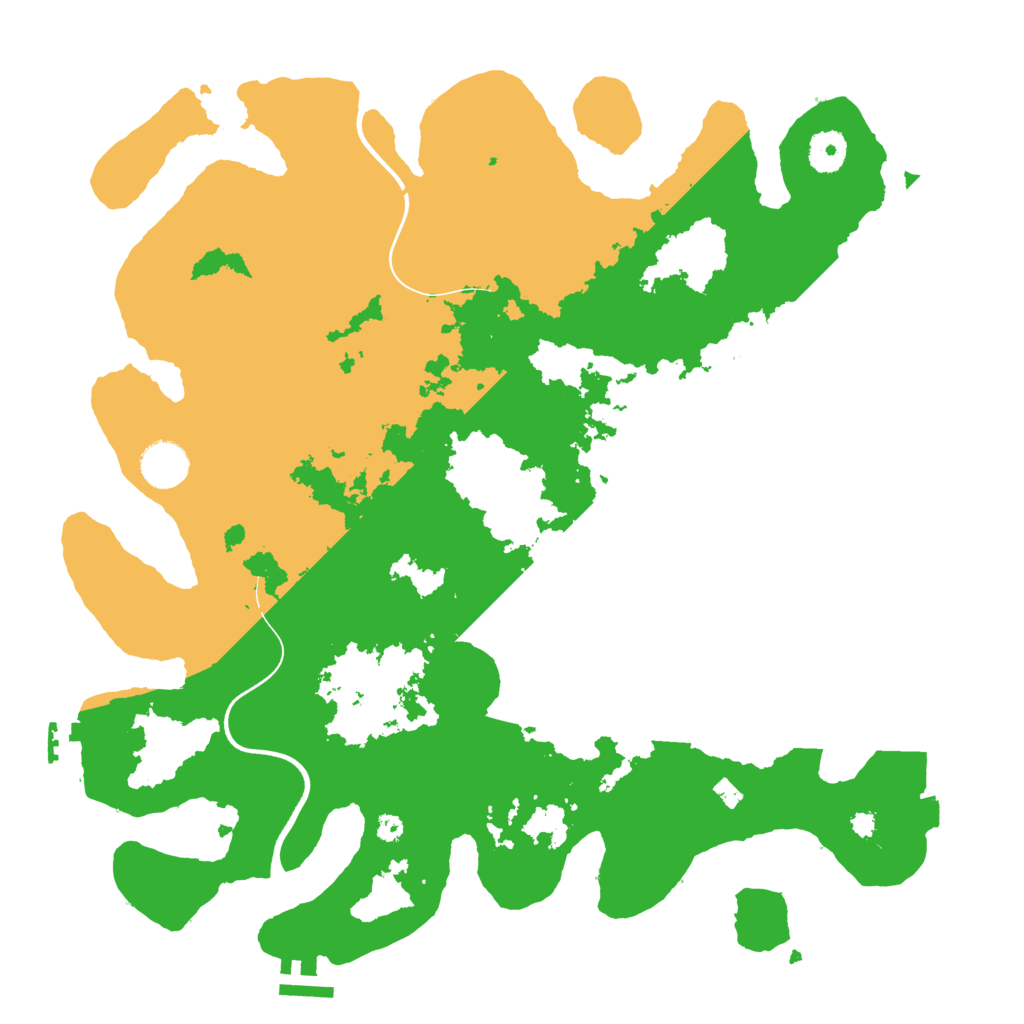 Biome Rust Map: Procedural Map, Size: 3800, Seed: 854632