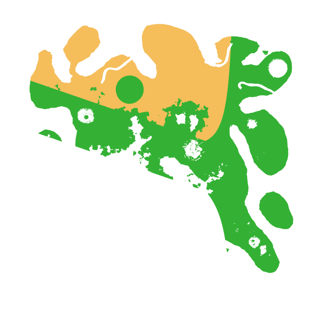 Biome Rust Map: Procedural Map, Size: 3000, Seed: 649985906