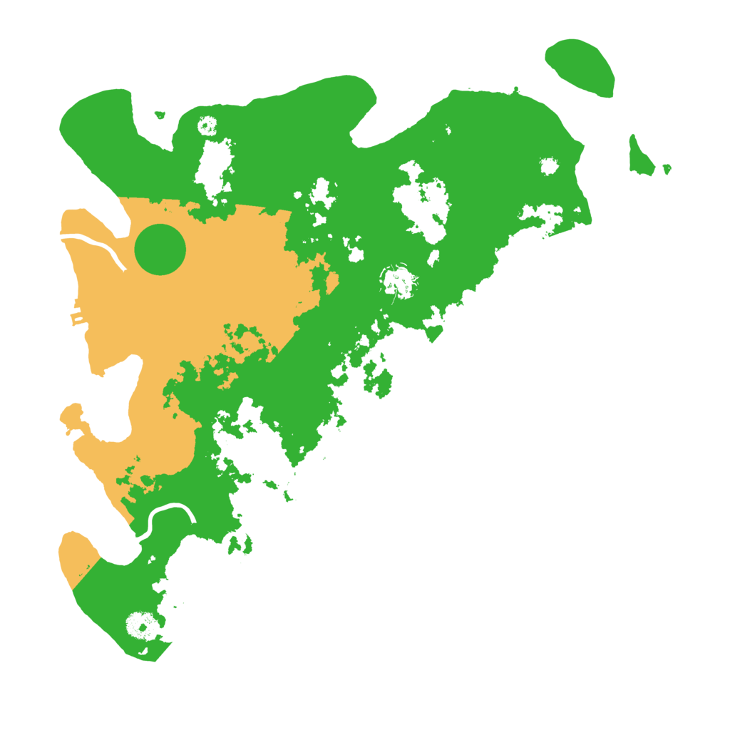 Biome Rust Map: Procedural Map, Size: 3750, Seed: 675712592