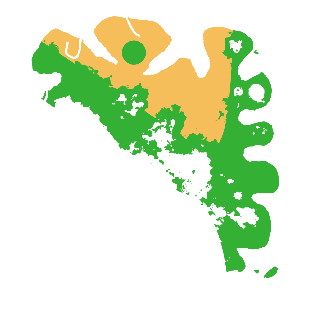 Biome Rust Map: Procedural Map, Size: 3500, Seed: 33002112