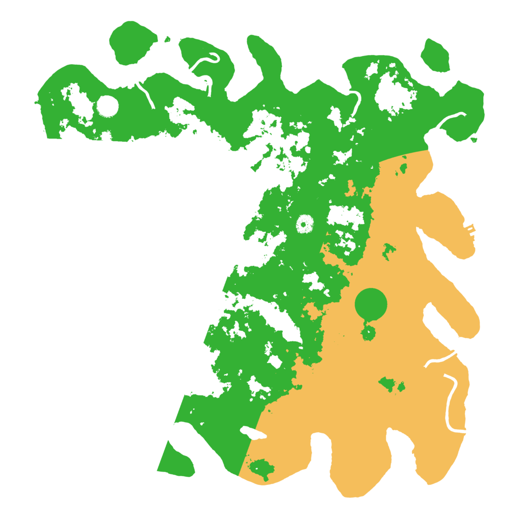 Biome Rust Map: Procedural Map, Size: 4250, Seed: 1186314073