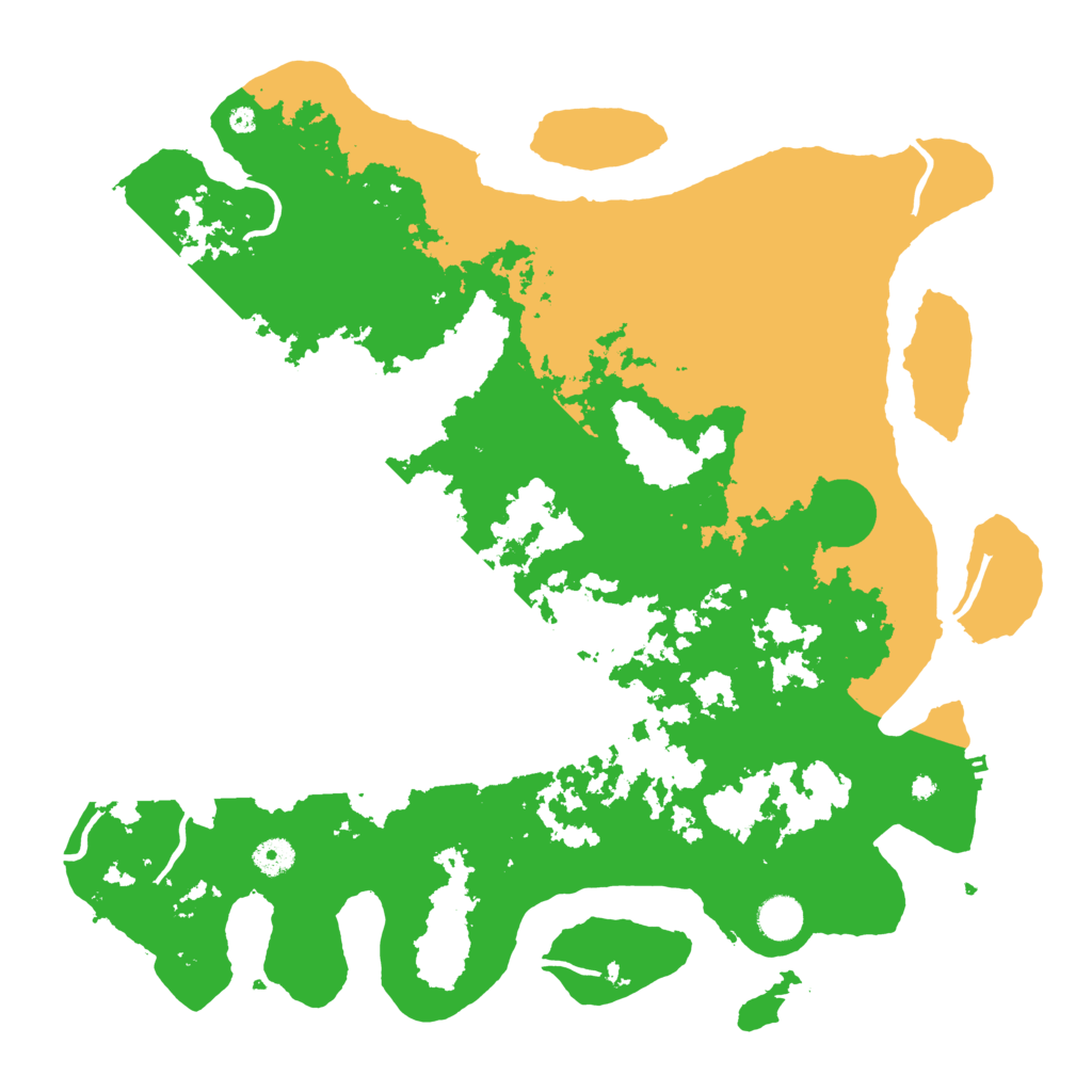 Biome Rust Map: Procedural Map, Size: 4250, Seed: 2038503808