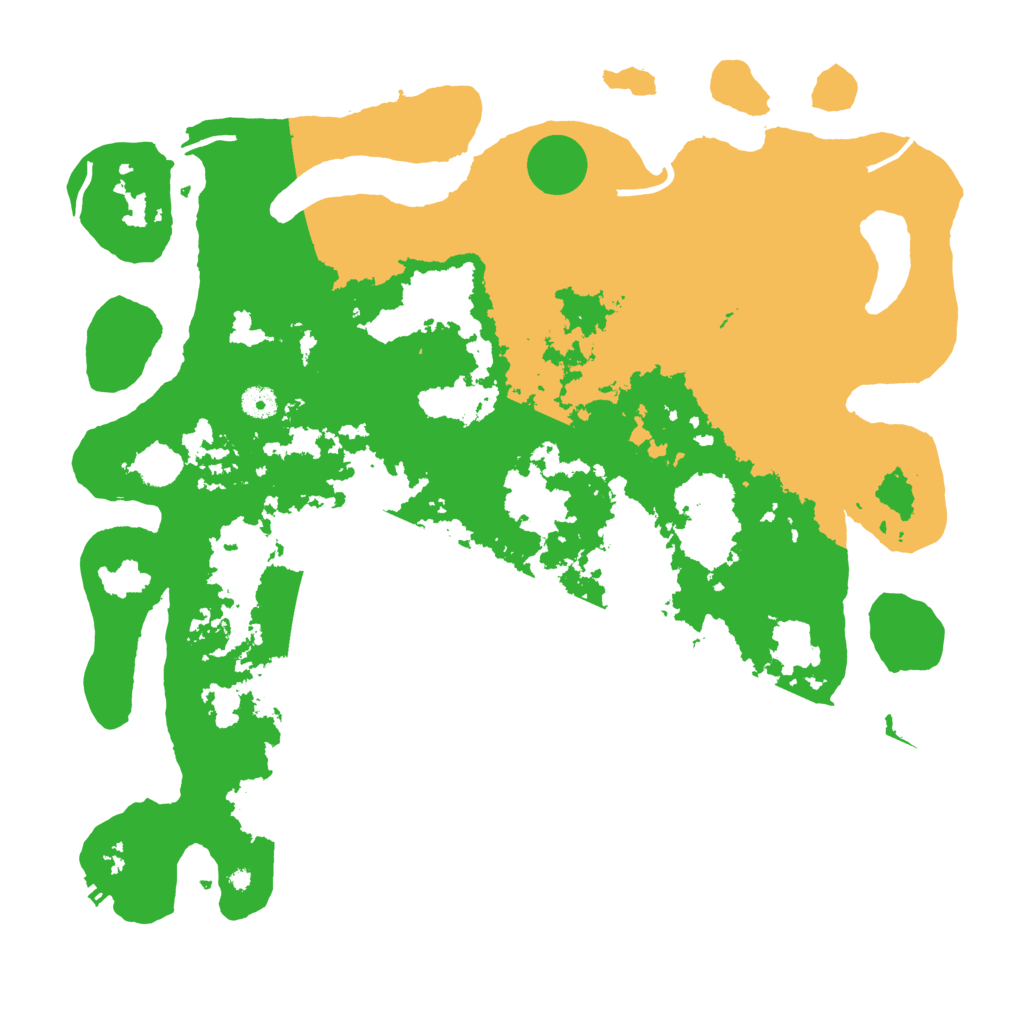 Biome Rust Map: Procedural Map, Size: 4500, Seed: 1293168060