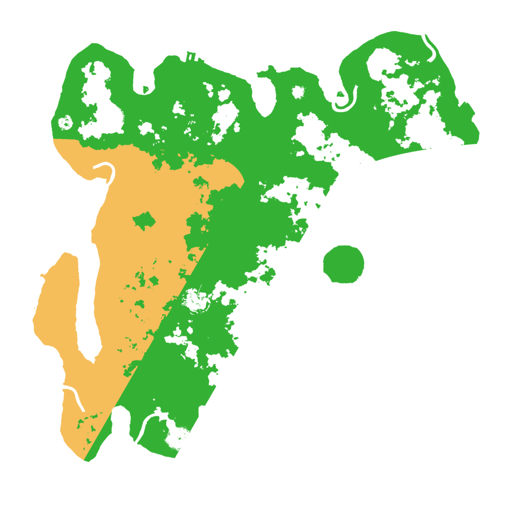 Biome Rust Map: Procedural Map, Size: 3700, Seed: 749891068