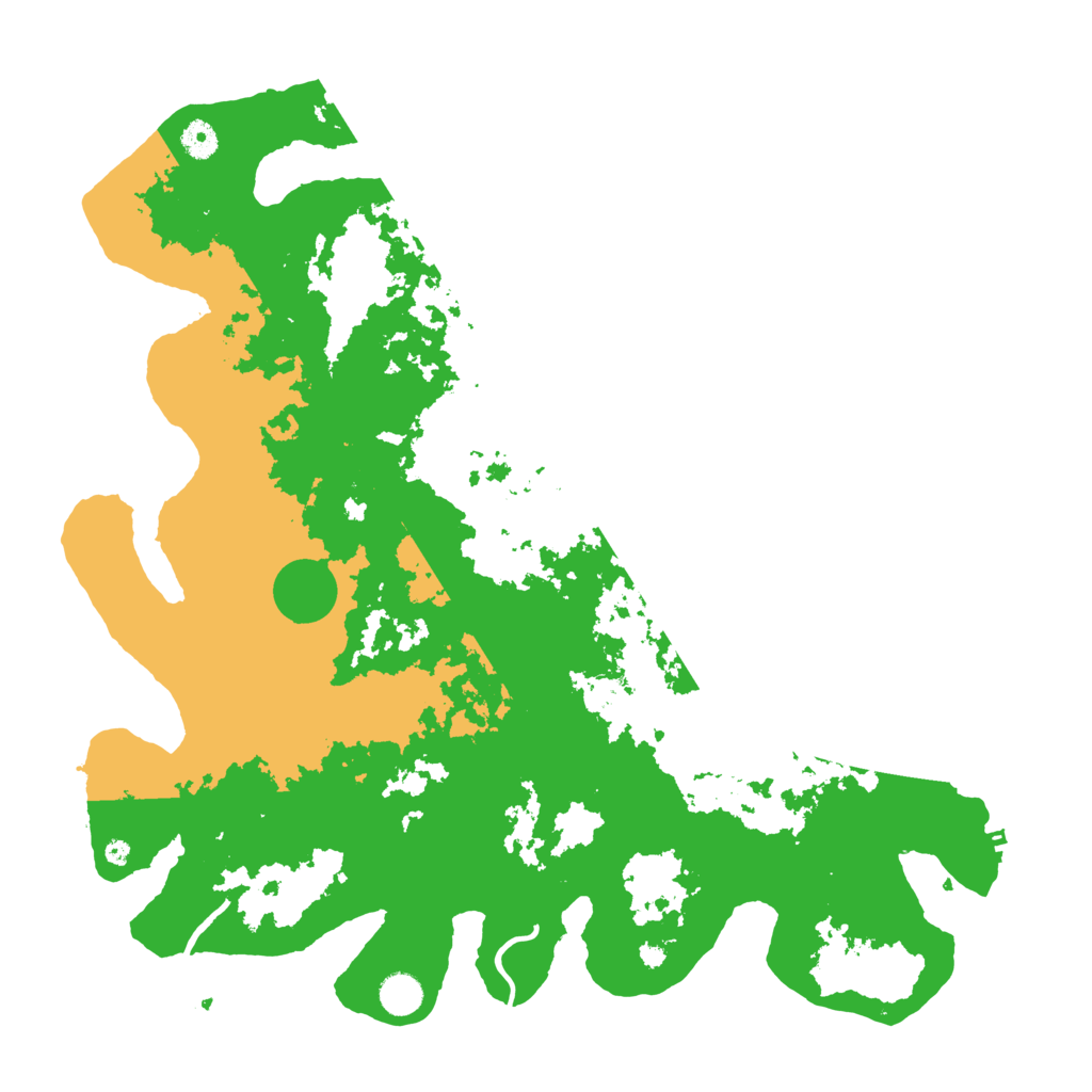 Biome Rust Map: Procedural Map, Size: 4500, Seed: 725826486