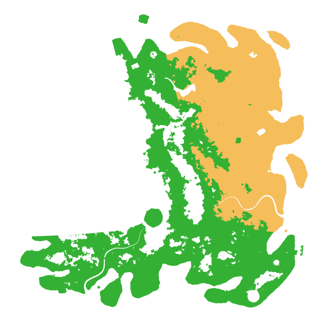 Biome Rust Map: Procedural Map, Size: 4750, Seed: 1379390211