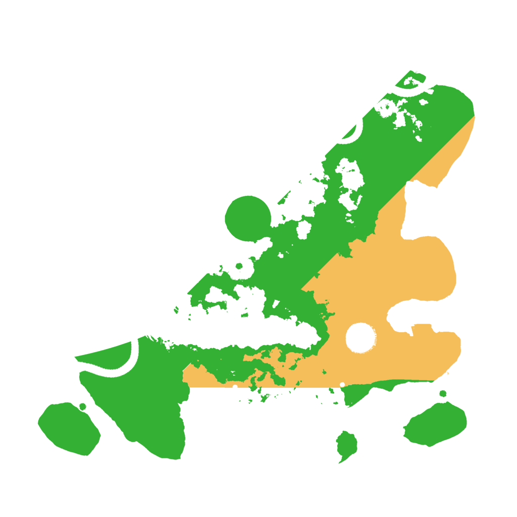 Biome Rust Map: Procedural Map, Size: 3000, Seed: 142345341