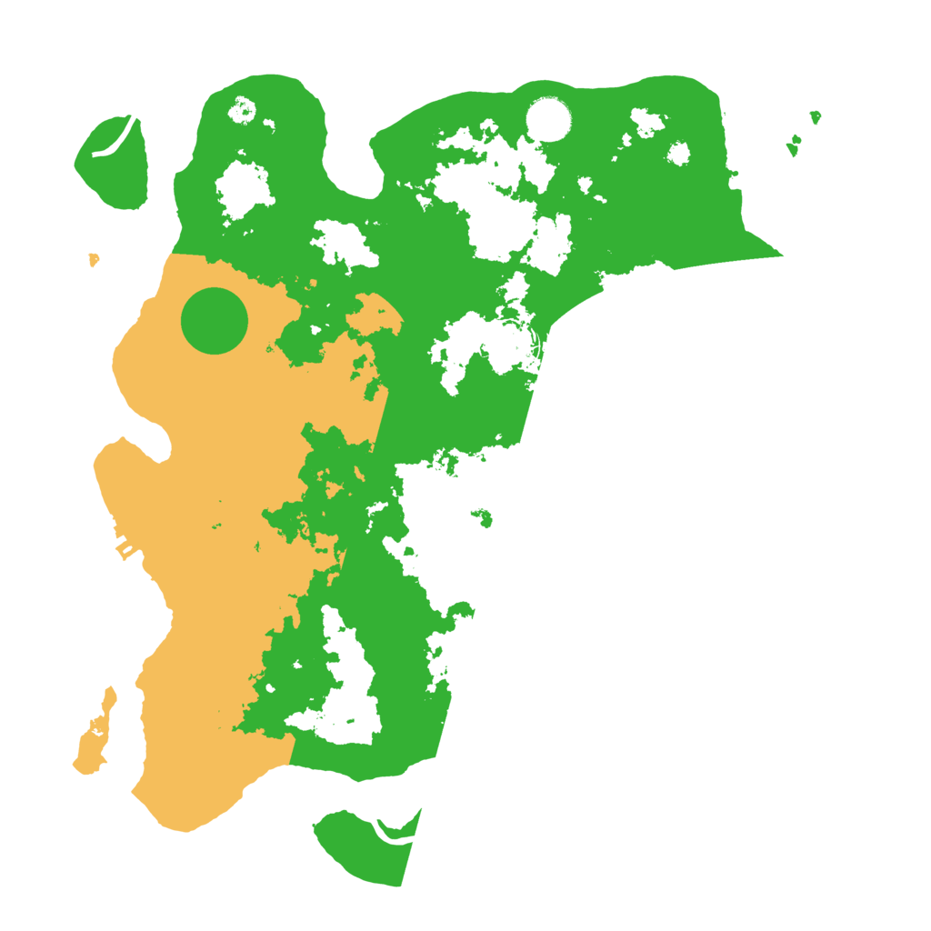 Biome Rust Map: Procedural Map, Size: 3666, Seed: 47113741
